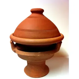 Marrakesch Orient & Mediterran Interior Marrakesch Topf-Set 2-tlg. Tajine Ø 26 cm + Dampfgartopf Ø 26 cm