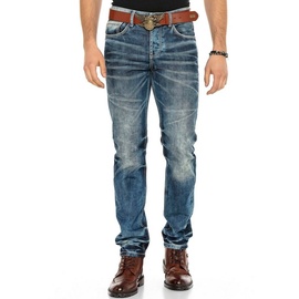 Cipo & Baxx Slim-fit-Jeans, mit Knopftaschen in Regular Fit
