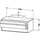 Duravit Waschtischunterschrank 2 Auszüge 120 x 49,6 x 55,1 cm Grau Matt
