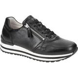 Gabor Comfort sportlicher Schnürer Schwarz | Gr.: 40,5