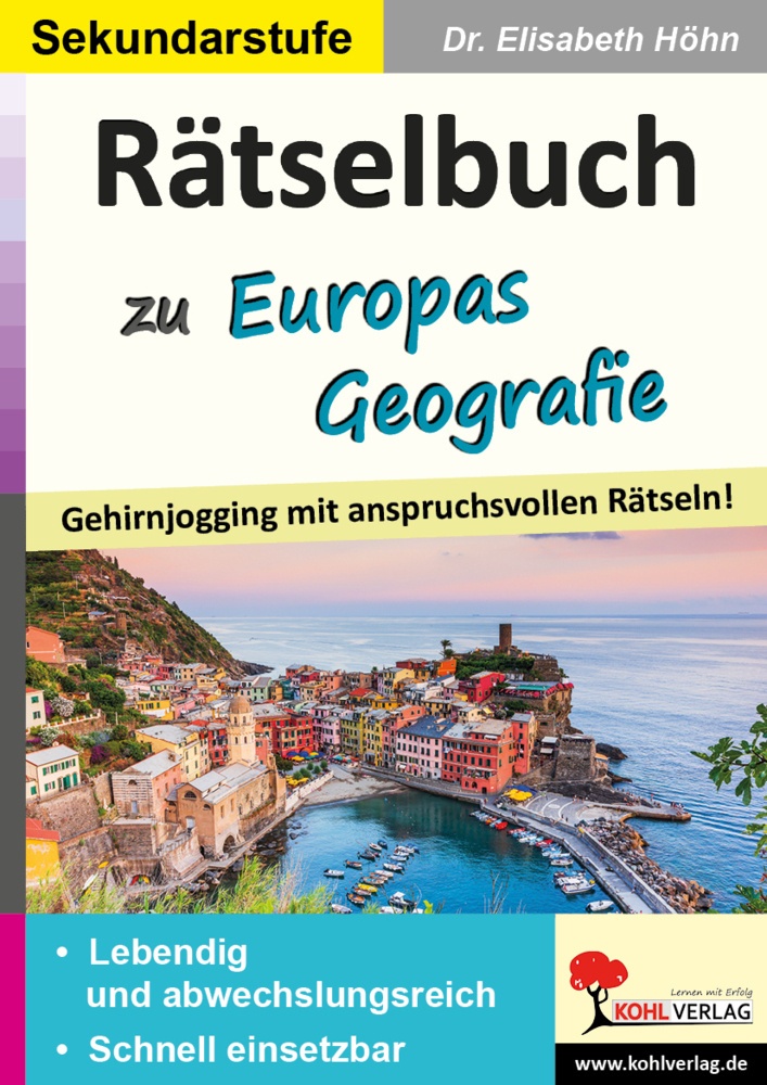 Rätselbuch Zu Europas Geografie - Elisabeth Höhn  Kartoniert (TB)