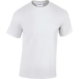 Gildan Heavy Cotton T-Shirt weiß 4XL