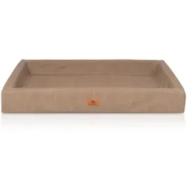 Knuffelwuff Hundebett Austin XL 105 x 80 cm braun/beige