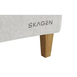 skagen studio Boxspringbett 182 x 107 cm Beige