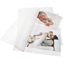Goldbuch Fotokarton weiß DIN A4 mit Pergamin 20 Blatt