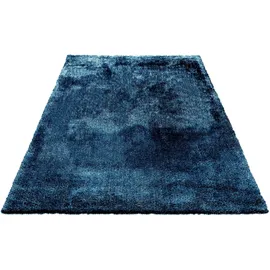 Bruno Banani Dana Teppich Kurzflorteppich 300 x 400 cm Blau