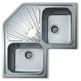 Teka Angular 2c Sf Corner Doppelspüle - Stainless Steel - One Size
