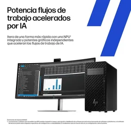 HP Z2 Tower G1i Workstation Intel Core Ultra 7 265K 64 GB RAM 1 TB SSD Intel Graphics Windows 11 Pro