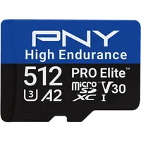 PNY Pro Elite HOHE AUSDAUER 512GB | Microsd