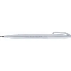 PentelArts Faserschreiber Brush Sign Pen, grau