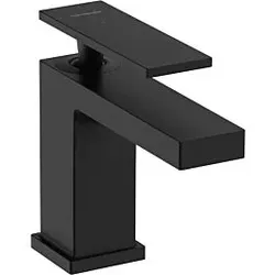 hansgrohe Tecturis E Waschtischarmatur 73001670 Ausladung 122mm, ohne Ablaufgarnitur, mattschwarz