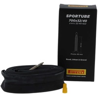 Pirelli Unisex – Erwachsene Sport Tube Fahrradschlauch, schwarz, 32/40-622