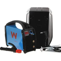 Inverter-Schweißgerät Elektrode Inverter MMA-TIG Awelco MIKROTIG 200 - 200A - 230V - Zyklus 35%@150A  Kit