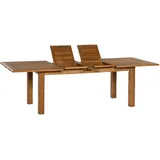 Merxx Doppelausziehtisch 260 x 100 x 75 cm braun