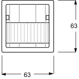 Busch-Jaeger KNX-Bewegungsmelder-Sensor 6122/02-83-500