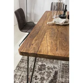 FineBuy Harlem 120 x 76 x 80 cm braun