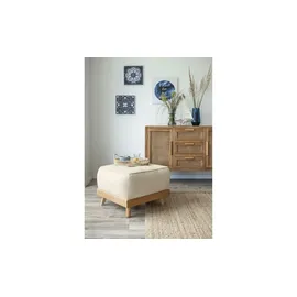 miuform Fußhocker Dazzling Daisy 56 x 42 cm Beige