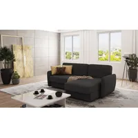 S-style möbel - Modernes Ecksofa David mit Schlaffunktion aus