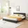 Corium Albacete 180 x 200 cm Schwarz