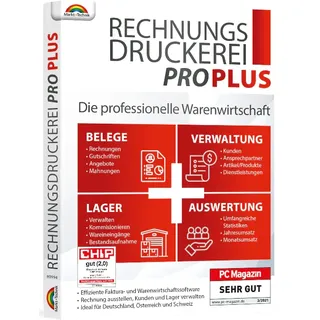 Markt + Technik Rechnungsdruckerei Pro Plus Win
