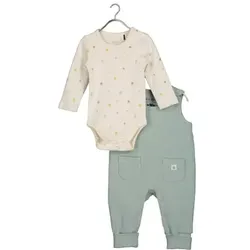 BLUE SEVEN Baby Set Body + Strampler Gletscher, 56