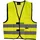Korntex Unisex Mesh Vest Thessaloniki Warnschutz-Weste KXQ signal yellow S