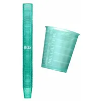MED-COMFORT Einweg-Medizinbecher, 30 ml L-09170-GRÜN , 1 Packung = 80 Stück, grün