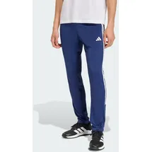 adidas Workout Essentials All-Set 3-Stripes Jogginghose Dunkelblau/Weiß XL