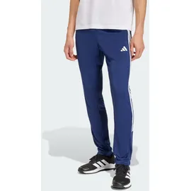 adidas Workout Essentials All-Set 3-Stripes Jogginghose Dunkelblau/Weiß XL