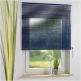 LIEDECO Aluminium-Jalousie 120 x 130 cm orientblau