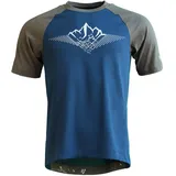 Zimtstern Herren PureFlowz Trikot (Größe M, blau)