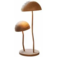 Loberon Tischlampe Harvelle braun