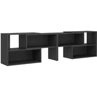 Furnicato TV-Schrank Grau 149x30x52 cm Holzwerkstoff