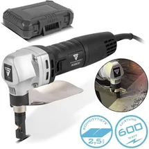 STAHLWERK Blechknabber BK-600 ST mit 600W und 2.000 U/min bis 2,5mm Schnitttiefe