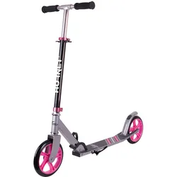 Hudora 14523 Hornet Scooter 200, schwarz/pink City - Scooter EINHEITSGRÖSSE