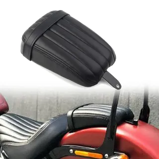 KACBRU Motorrad Für Harley Davidson Softail Slim FLSL Street Bob FXBB 2018 2019 2020 2021 PU-Leder Beifahrersitz Sozius