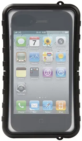 Krusell Wasserdichte Tasche SEaLABox für Smartphones – IPX7, schwarz