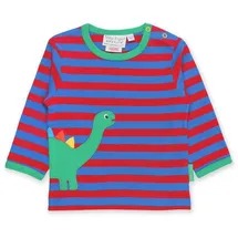 Toby Tiger Longsleeve in Blau/ Rot/ Grün | Gr.: 98