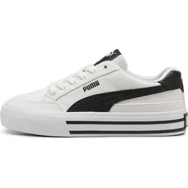 Puma Court Classic Vulc Herren Schwarz/Weiß 38