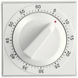 WESTMARK Retro Küchenuhr, mechanisch, Edelstahl, Entspanntes Kochen mit dem Timer im haushaltüblichem Design, 1 Uhr