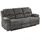 luma-home schönes für dein zuhause luma-home 3-Sitzer-Relaxsofa, Anthrazit Textil, Füllung: Taschenfederkern, einzeln stellbar,Rechteckig, 204x97x87 cm Wohnzimmer, Sofas & Couches, Sofas, 3-Sitzer Sofas