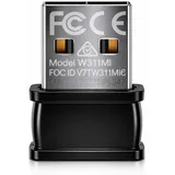 U Mini USB WLAN Stick WiFi 6 Adapter für PC Laptop Desktop WiFi Empfänger Sender USB Netzwerkadapter kompatibel mit 11/10/7, unterstützt, UOS und Kylin, Plug and Play