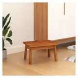 vidaXL Tritthocker 38x26x22 cm Massivholz Akazie