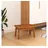 vidaXL Tritthocker Massivholz 38 x 22 x 26 cm Braun