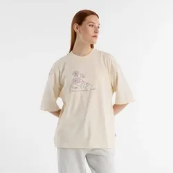 NEW BALANCE Damen Shirt New Balance Oversized, LINEN  (WT43556LIN), S
