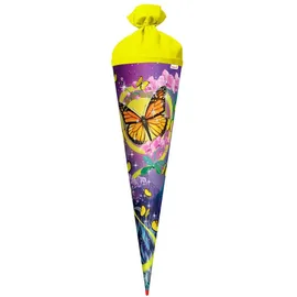 ROTH Schultüte Schmetterling 70 cm rund