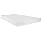 Homestyle4u Schaumstoffmatratze, Weiß, 140x200 cm, Schlafzimmer, Matratzen Shop, Matratzen, Kaltschaummatratzen