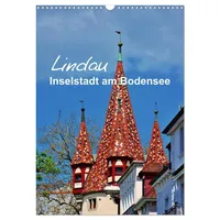Calvendo Lindau - Inselstadt am Bodensee (Wandkalender 2026 DIN
