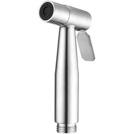 dhsbgwsx 1 Stück Handbrause, Wc-Duschkopf Aus Edelstahl, Bidet-Sprühset Aus Edelstahl, Hand-Bidet-Sprühgerät Für Toilette, Handbrause (Silber)