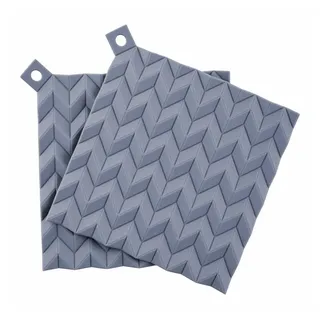 RIG-TIG Topflappen Set 2-teilig Dunkelblau
